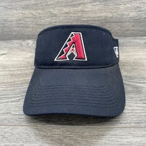 Arizona Diamondbacks MLB Team Baseball Adjustable Strap Visor Size One Black